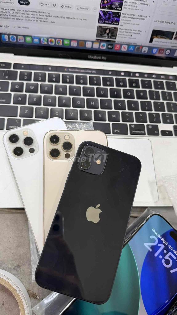 Apple iPhone 12 64GB Đen Màn GX. Mua bán Điện thoại tại Quận Ngũ Hành Sơn Đà Nẵng được đăng bởi Nghĩa  hình 1