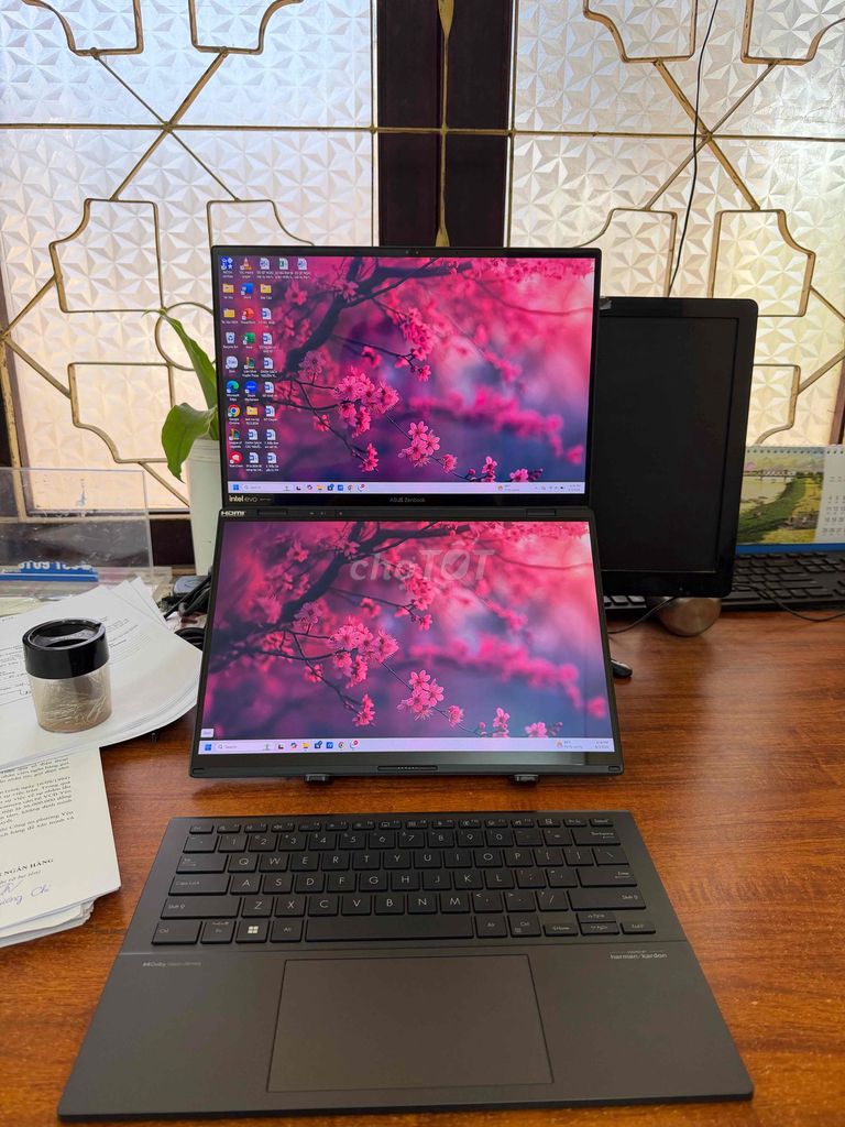 ASUS Zenbook Duo UX8406MA Xám. Mua bán Laptop tại Quận Ba Đình Hà Nội được đăng bởi ANH hình 1