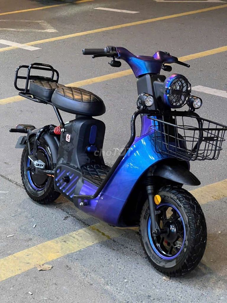 Xe điện Type3 Xanh tím. Mua bán Xe điện tại Quận Bình Tân Tp Hồ Chí Minh được đăng bởi minh binh tan hình 1