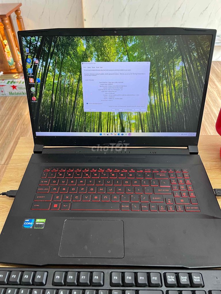 MSI Katana GF76 11UC i7-11800H 16GB/512GB. Mua bán Laptop tại Thành phố Thủ Dầu Một Bình Dương được đăng bởi điện thoại giá rẻ  hình 1