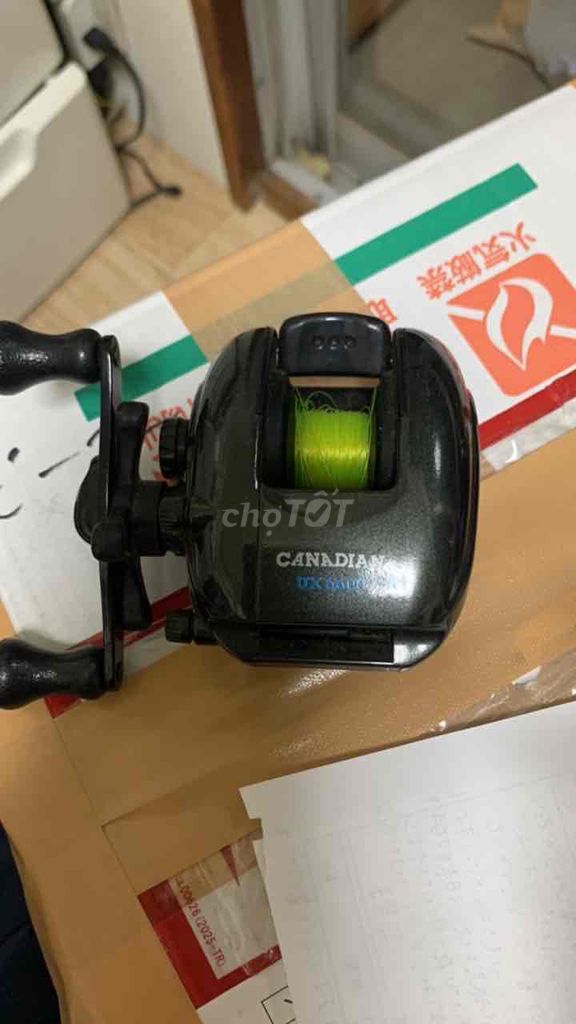 Máy câu ngang UX 6600 Đen Nhật Bản. Mua bán Đồ thể thao, Dã ngoại tại Thành phố Qui Nhơn Bình Định được đăng bởi nguyen thuy my duyen hình 1
