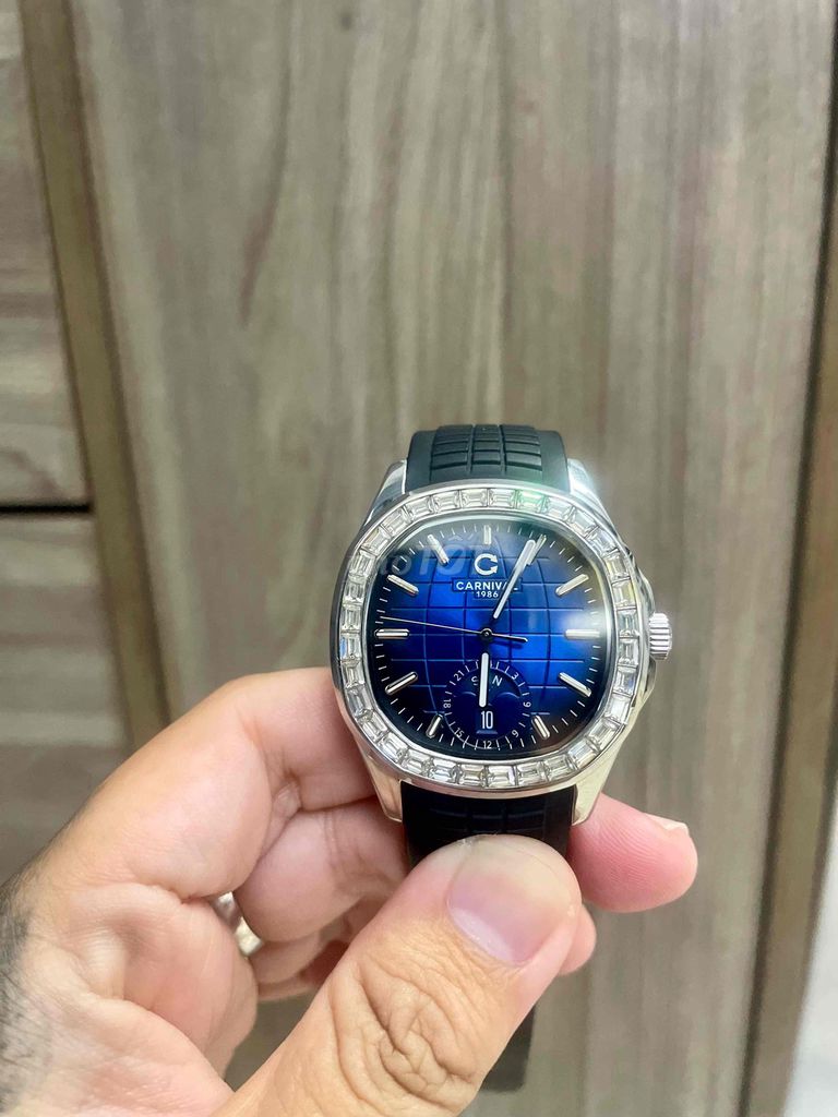 Đồng hồ Carnival 8113G Unisex Thép Xanh. Mua bán Đồng hồ tại Thành phố Thủ Dầu Một Bình Dương được đăng bởi Ong Lâm Danh hình 1