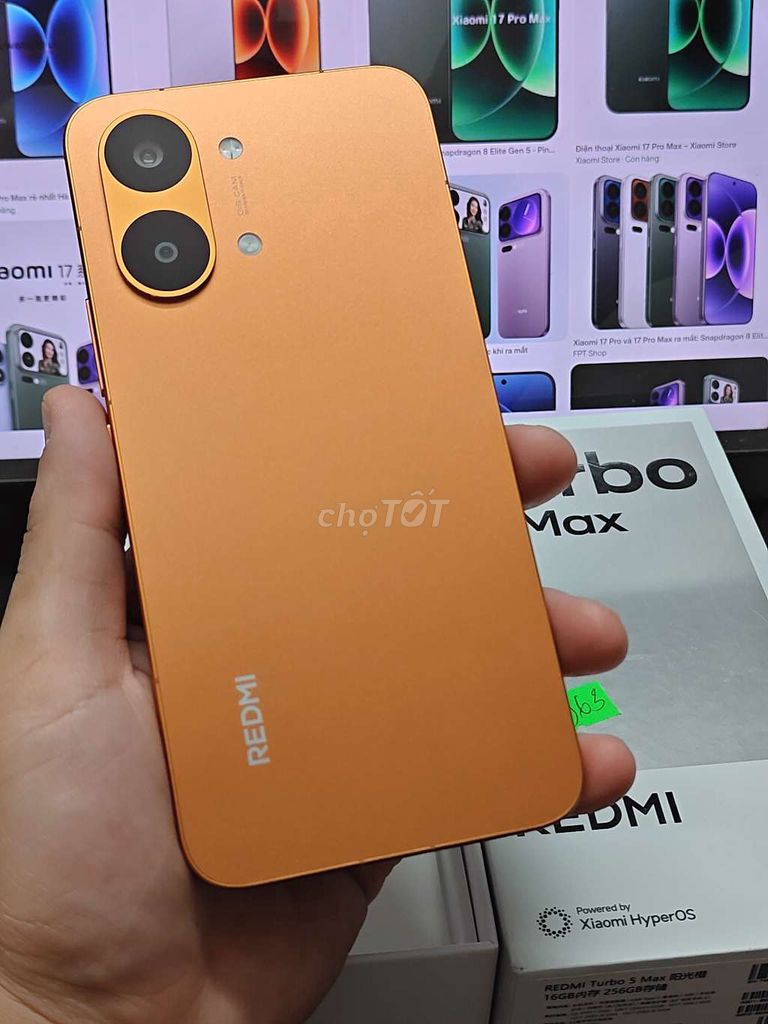 Xiaomi Turbo 5 Max 256GB Vàng. Mua bán Điện thoại tại Quận Hà Đông Hà Nội được đăng bởi Tài hình 1