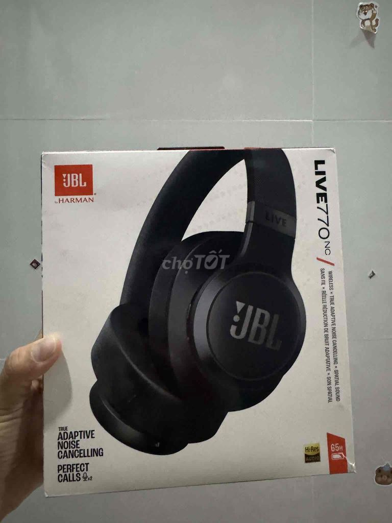 Tai nghe JBL Live 770NC Đen 99%. Mua bán Tivi, Âm thanh tại Quận Gò Vấp Tp Hồ Chí Minh được đăng bởi Thanh Phan hình 1
