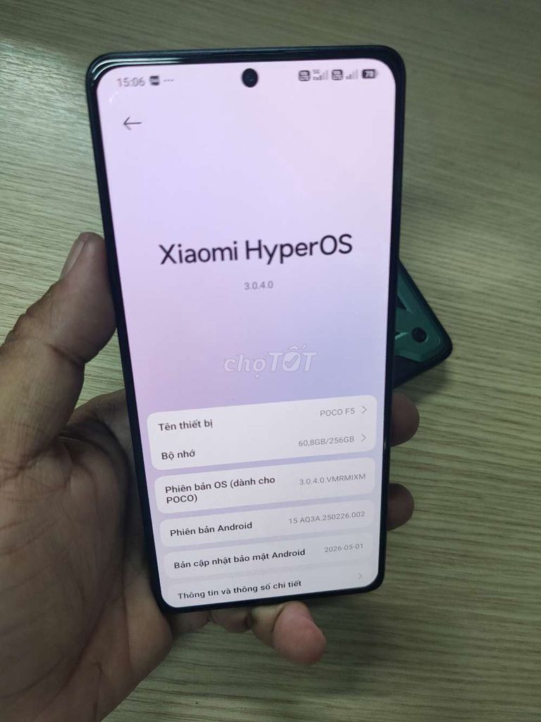 Poco F5 8GB/256GB Chính hãng . Mua bán Điện thoại tại Huyện Hóc Môn Tp Hồ Chí Minh được đăng bởi Thanh  hình 1
