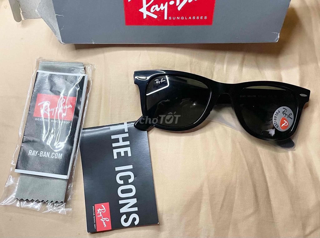 Kính ray ban wayfarer polarized