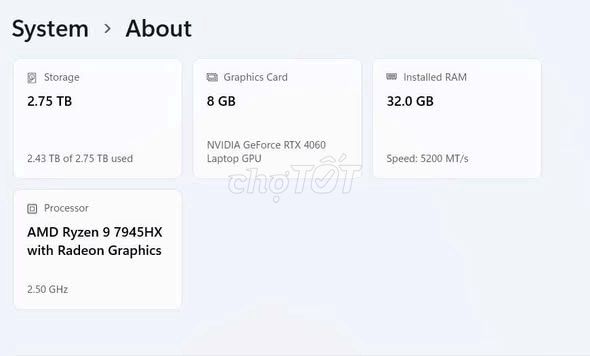 Lenovo Legion 5 Pro R9000P AMD Ryzen 9 32GB/1TB. Mua bán Laptop tại Quận Ba Đình Hà Nội được đăng bởi Hội Đồ Điện Tử hình 1