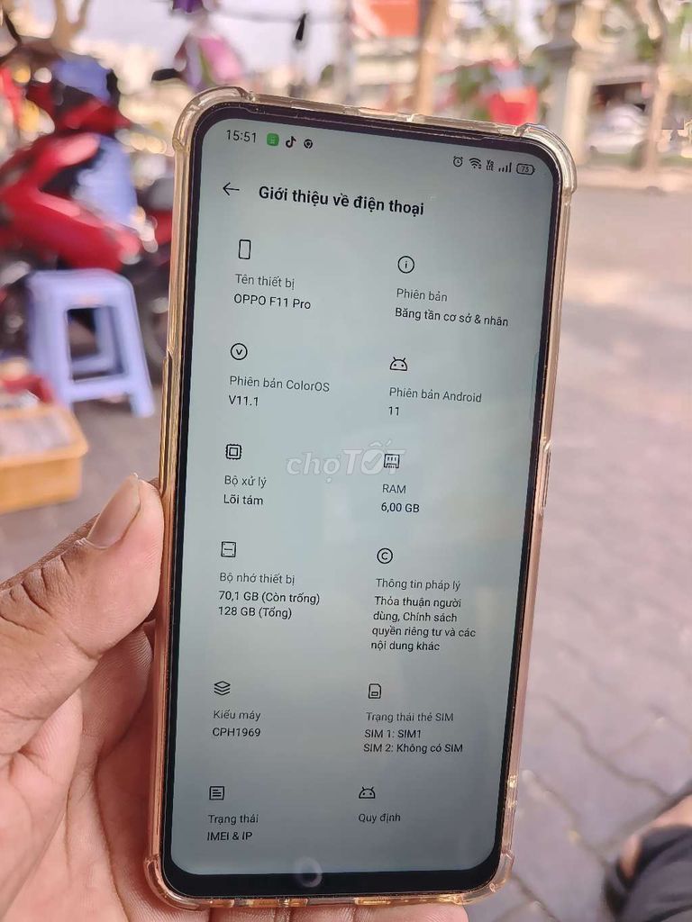 Oppo f11 pro. Mua bán Điện thoại tại Quận 5 Tp Hồ Chí Minh được đăng bởi A Mam hình 1