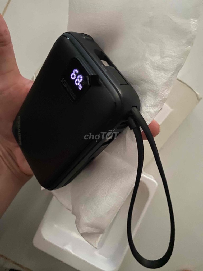 Sạc dự phòng ESSAGER 20000mAh 65w Đen Sạc nhanh. Mua bán Phụ kiện (Màn hình, Chuột...) tại Thành phố Long Khánh Đồng Nai được đăng bởi HEM STORE Một Chín Chín Năm hình 1