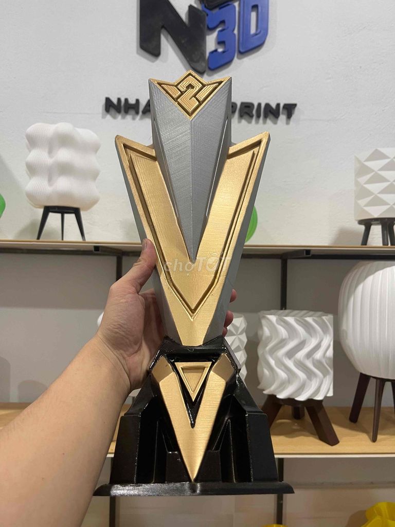 Cúp decor Nhựa Đa màu