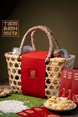 Giỏ quà Tết tre nâu. Mua bán Đồ ăn, thực phẩm và các loại khác tại Quận 7 Tp Hồ Chí Minh được đăng bởi Dao