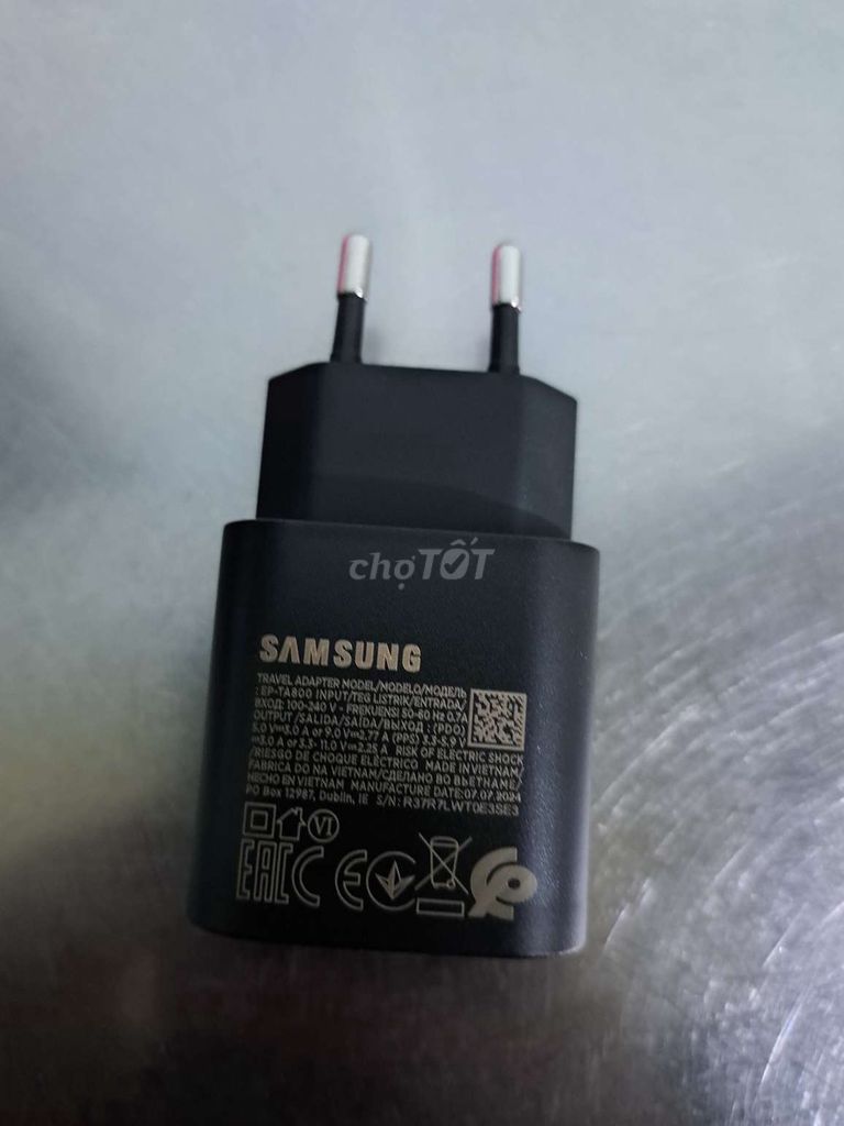 Sạc siêu nhanh samsung S24 plus