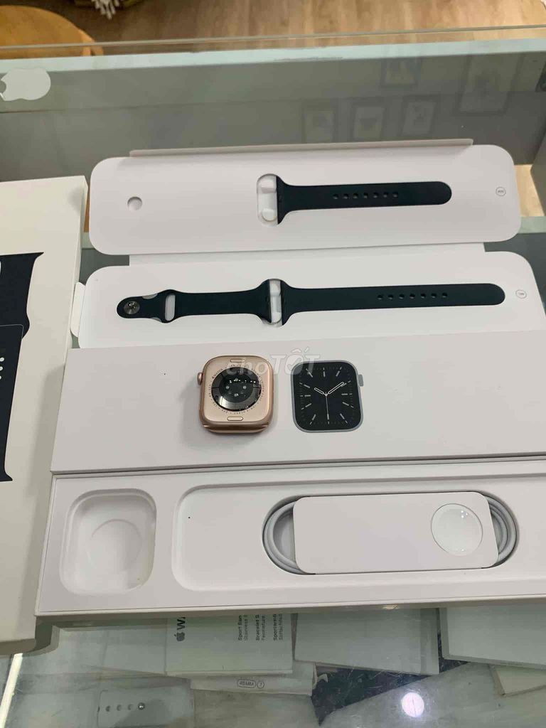 bán apple watch sr10:46 gold lte Esim mới 100%