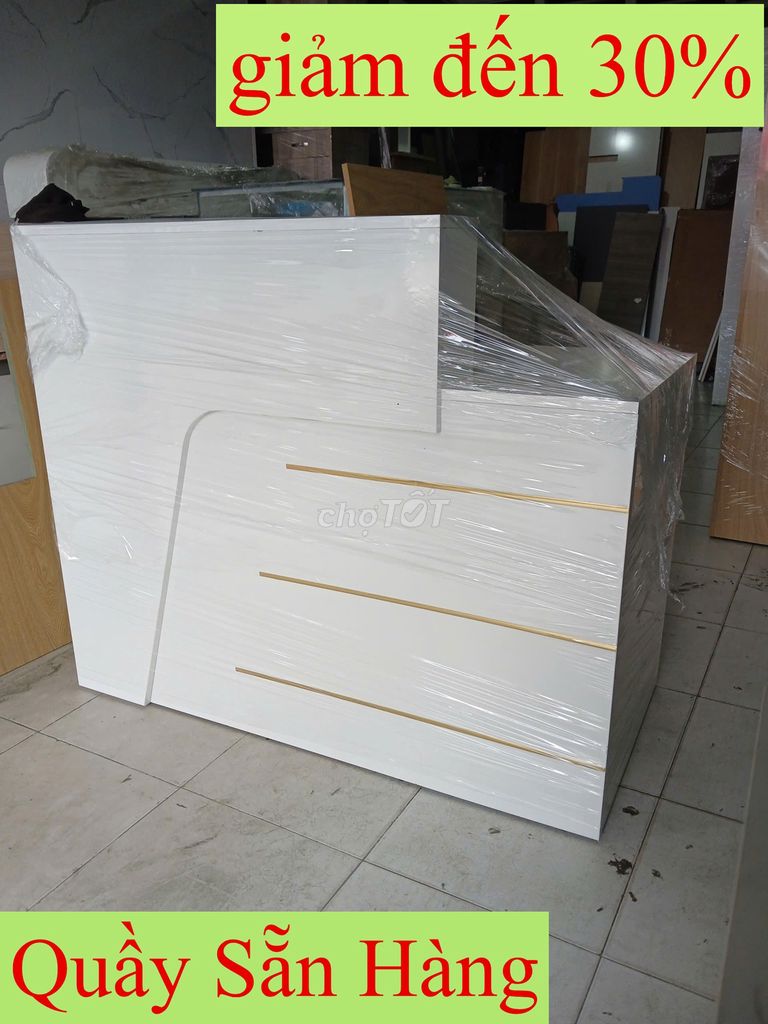 Quầy lễ tân_Quầy thu ngân_Quầy pha chế_Quầy 1m2_23. Mua bán Đồ dùng văn phòng tại Quận 3 Tp Hồ Chí Minh được đăng bởi Nội Thất TP HCM O9O253l225 hình 1