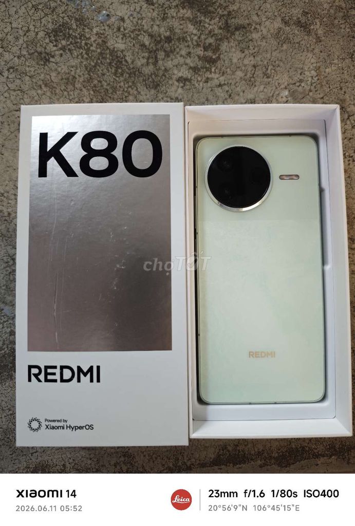 Redmi K80 12GB/512GB rom quốc tế. Mua bán Điện thoại tại Quận Hồng Bàng Hải Phòng được đăng bởi Bình hình 1