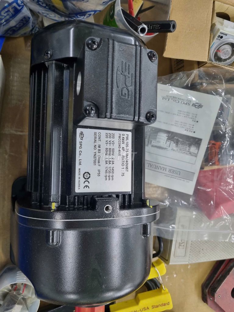 Mô tơ giảm tốc SPG (Hàn Quốc) cần thanh lý. Mua bán Đồ chuyên dụng, Giống nuôi trồng tại Thị xã Tân Uyên Bình Dương được đăng bởi Huy Duc Nguyen hình 1
