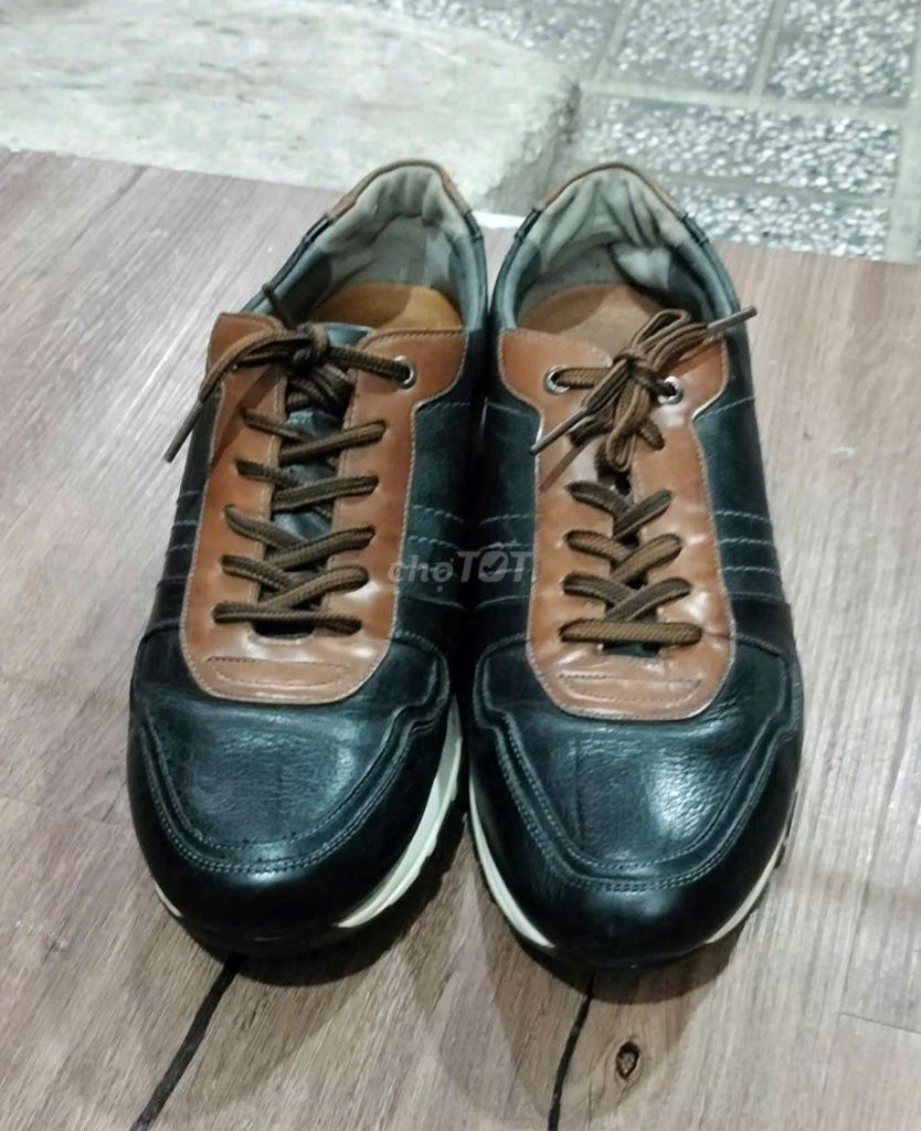 Giày thể thao nam Da Đen, Nâu. Mua bán Giày dép tại Thành phố Long Xuyên An Giang được đăng bởi NGÔ ANH KIỆT  hình 1