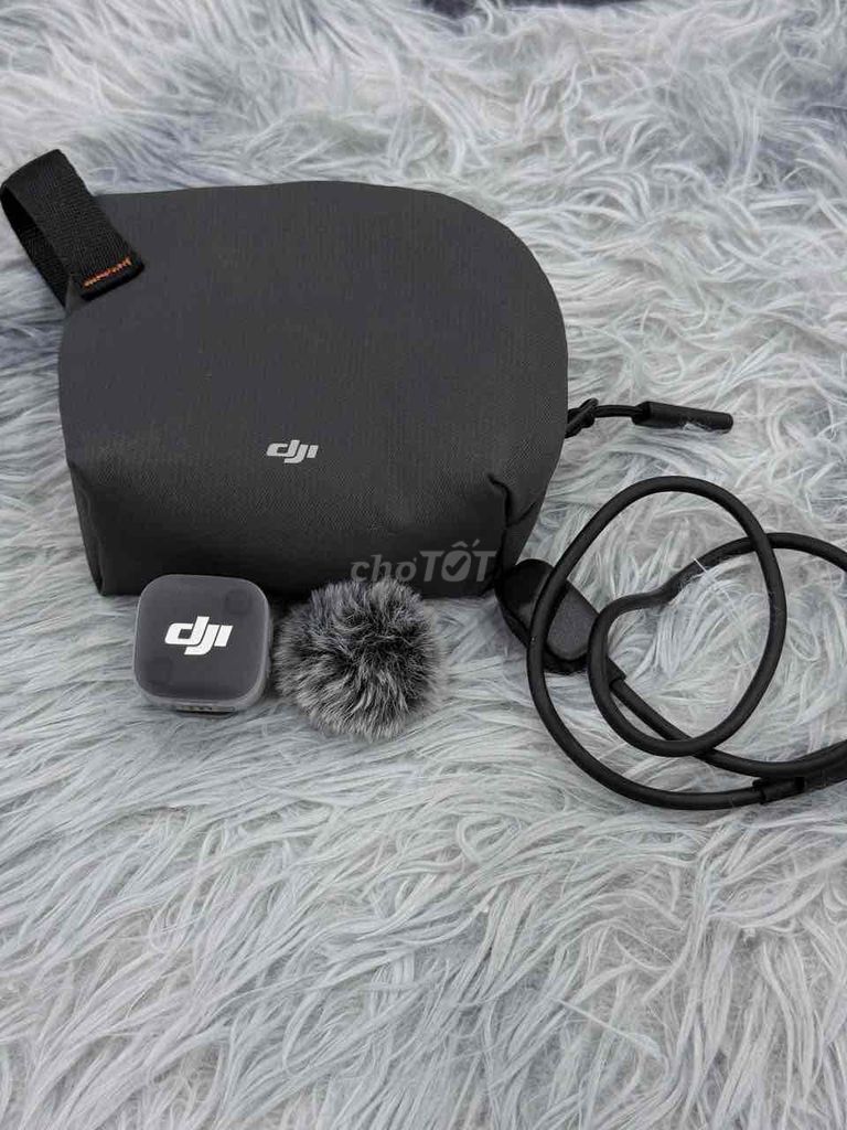 Micro thu âm DJI Mic Mini 2 Đen Không dây. Mua bán Tivi, Âm thanh tại Quận 5 Tp Hồ Chí Minh được đăng bởi Phan Thế Phong  hình 1