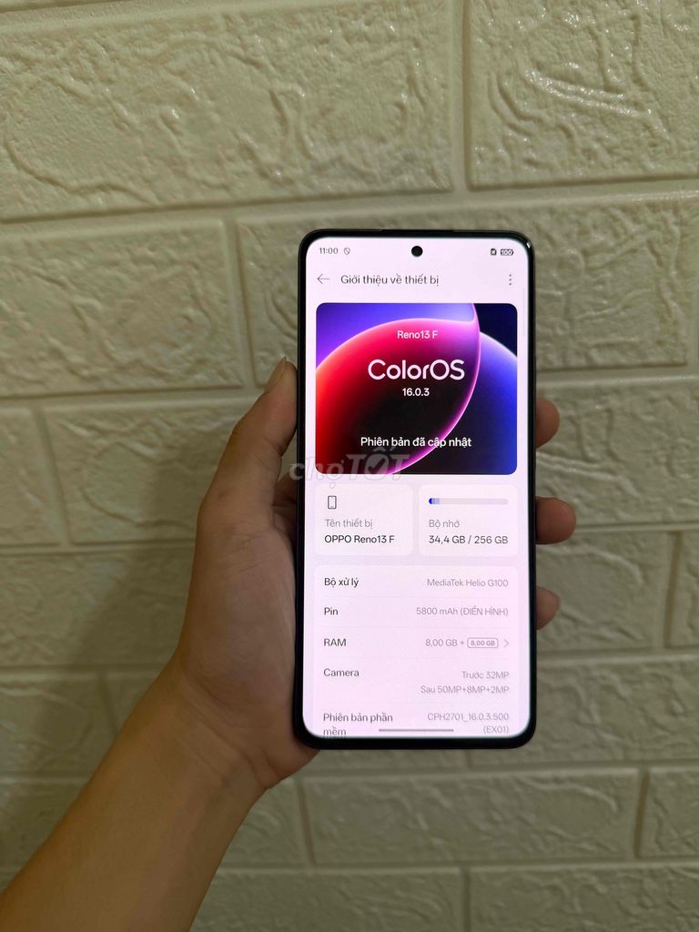 Oppo Reno 13F ram8/256gb full chức năng. Mua bán Điện thoại tại Thành phố Thủ Đức Tp Hồ Chí Minh được đăng bởi Nguyễn Duy hình 1