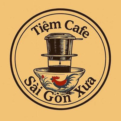 Cà phê Sài Gòn xưa logo