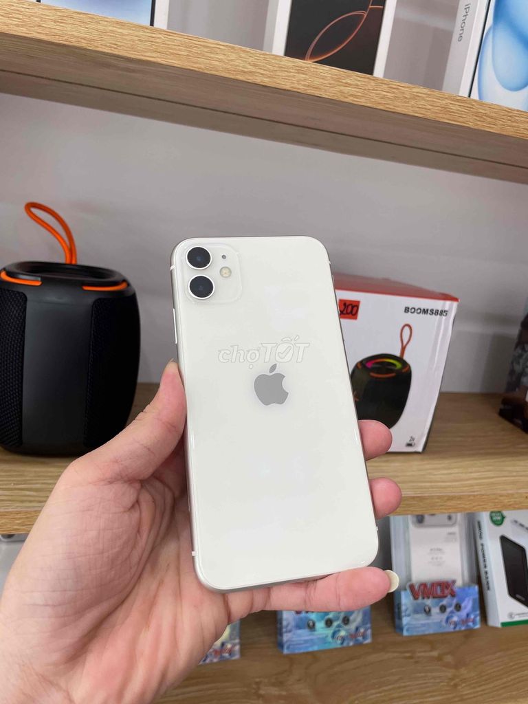 Apple iPhone 11 Trắng zin đẹp pin new 100%. Mua bán Điện thoại tại Huyện Châu Thành Hậu Giang được đăng bởi Táo Cười Ngã Sáu  hình 1