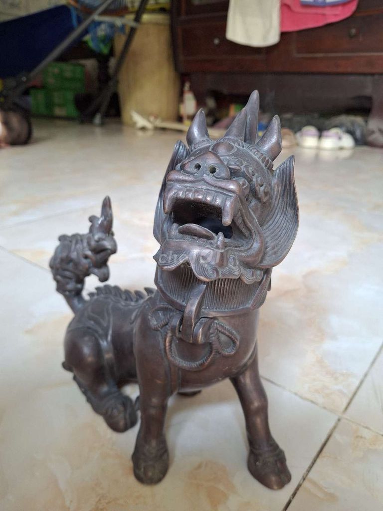 Lư xông trầm Đồng cổ. Mua bán Đồ sưu tầm, đồ cổ tại Huyện Bình Chánh Tp Hồ Chí Minh được đăng bởi nguyễn trịnh ngân ngọc hình 1