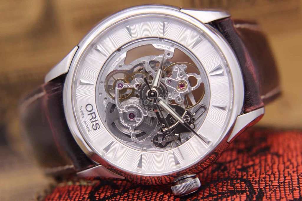 Đồng hồ nam Oris Artelier Skeleton chính hãng