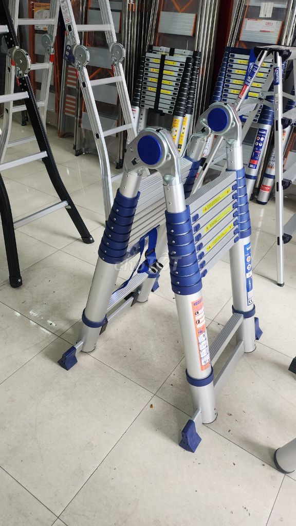 THANG NHÔM RÚT CHỮ A 2,5 M NIKAWA NK-50AI.PRI. Mua bán Nội thất, đồ gia dụng khác tại Quận Kiến An Hải Phòng được đăng bởi  Công ty HÀ MINH TÂM  hình 1