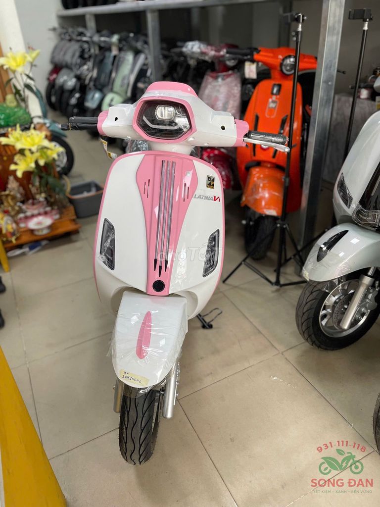 Latina VI trắng hồng – nhìn là yêu, chạy là mê. Mua bán Xe điện tại Quận Bình Tân Tp Hồ Chí Minh được đăng bởi Xe Điện Song Đan  Before NPP MN hình 2