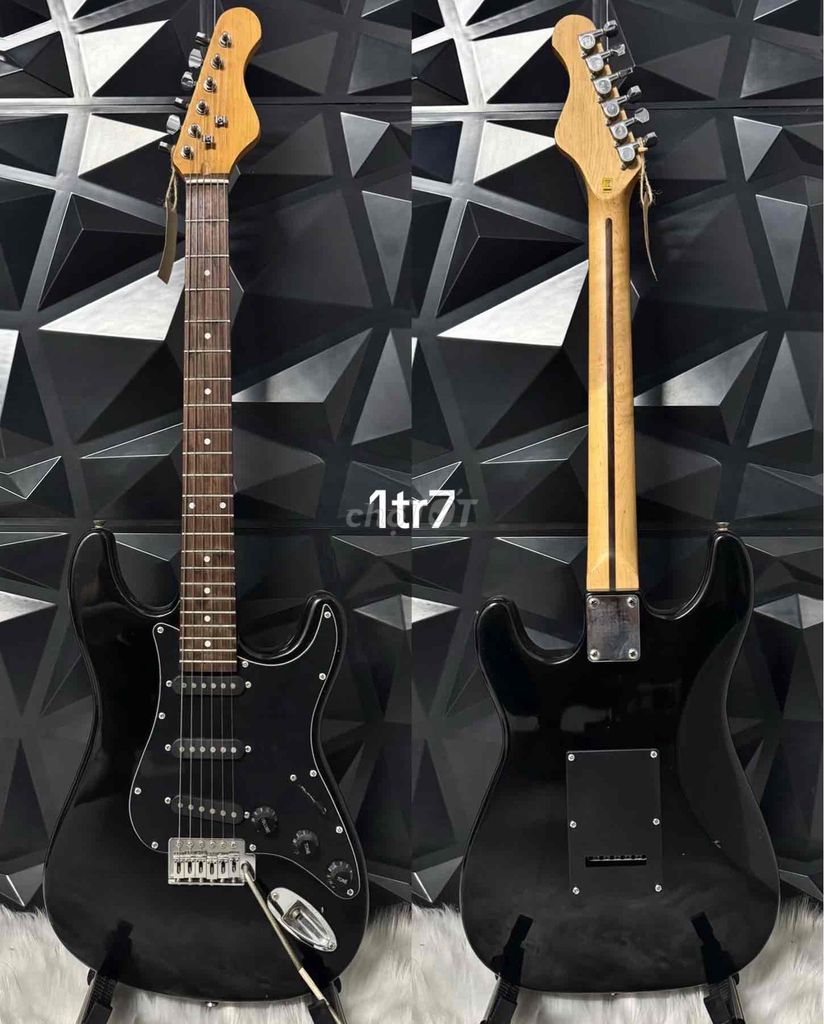 Guitar điện Fender Stratocaster Đen 22 phím. Mua bán Nhạc cụ tại Thành phố Thủ Đức Tp Hồ Chí Minh được đăng bởi Nhạc cụ Vũ Ân hình 1