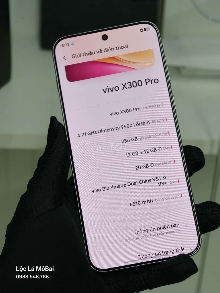 Vivo X300 Pro 256GB Bạc. Mua bán Điện thoại tại Thành phố Đà Lạt Lâm Đồng được đăng bởi Lộc Lá Mô Bai hình 1