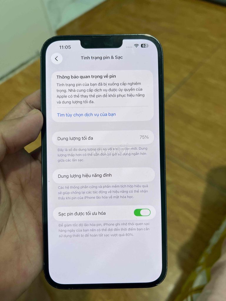 iPhone 13 Pro Max 128GB Xanh. Mua bán Điện thoại tại Huyện Củ Chi Tp Hồ Chí Minh được đăng bởi Nghĩa Huỳnh hình 1