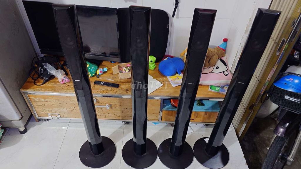 bán 4 Loa cây Panasonic 5.1 . Mua bán Tivi, Âm thanh tại Quận Bình Tân Tp Hồ Chí Minh được đăng bởi Shop đồ cũ hình 1