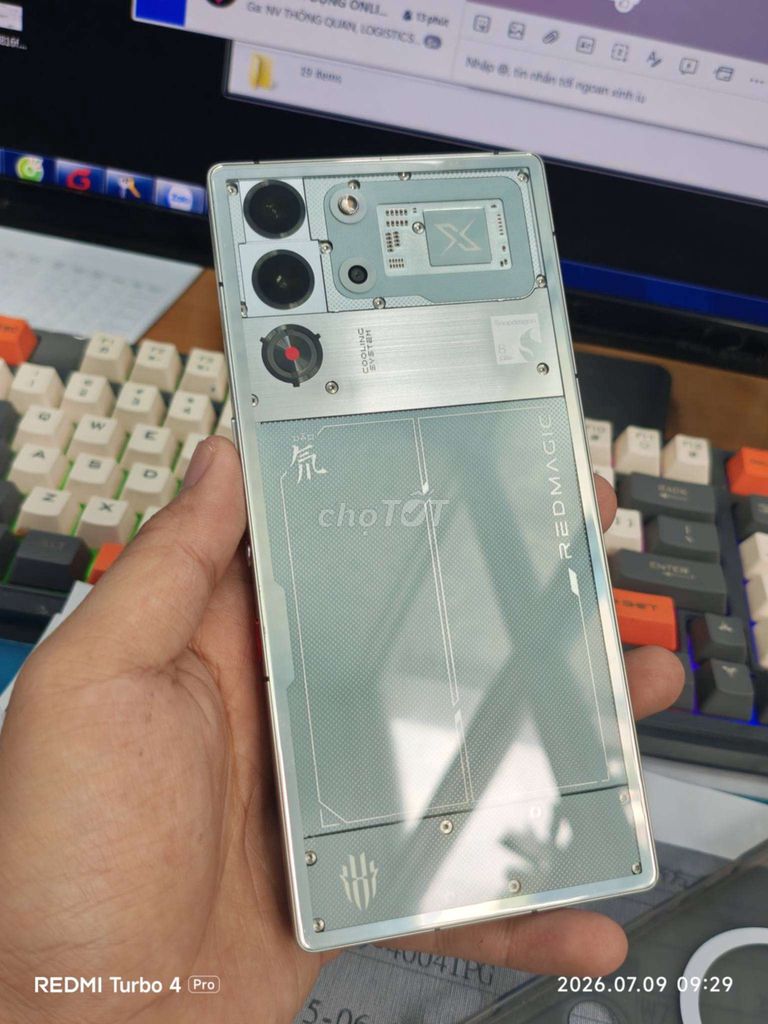 Redmagic 10 Pro 12GB/512GB Trong suốt Đã sử dụng. Mua bán Điện thoại tại Thị xã Bến Cát Bình Dương được đăng bởi Luu Gia Bao hình 1