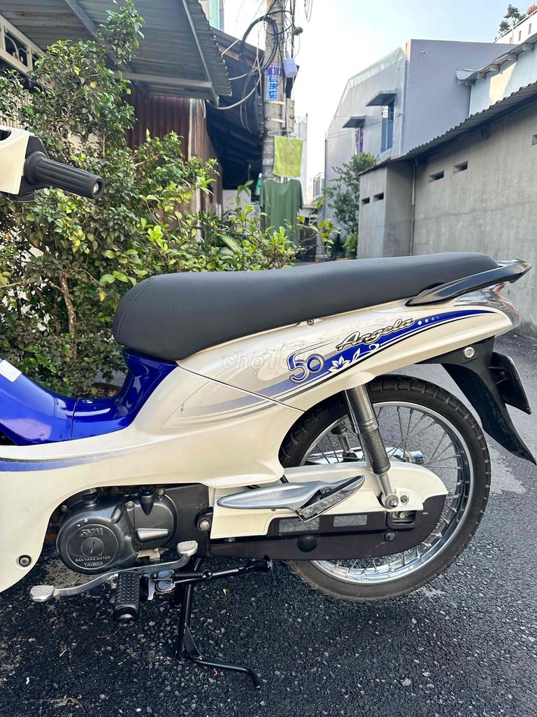 SYM Elegant 50 2016 Trắng Xanh. Mua bán Xe máy tại Huyện Hóc Môn Tp Hồ Chí Minh được đăng bởi Nguyễn minh sang hình 3