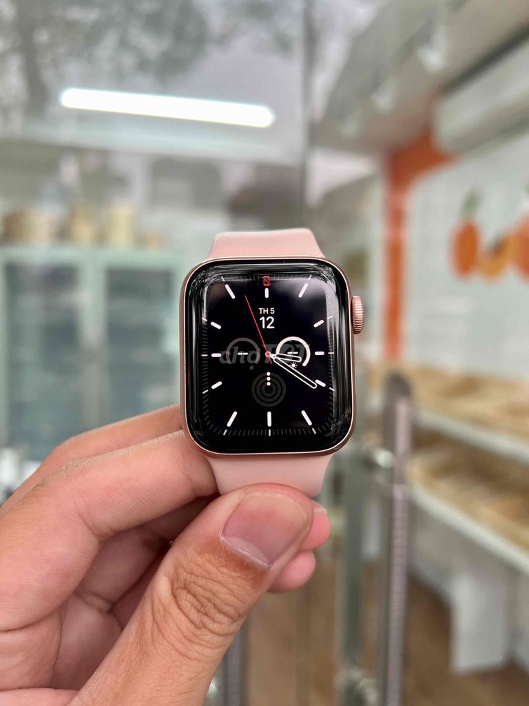 🍎 Apple Watch Series 5 40mm Hồng Gold eSIM Pin 100