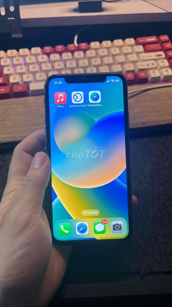 bán iphone X đẹp ( pin mới,màn hình mới thay). Mua bán Điện thoại tại Huyện Gia Lâm Hà Nội được đăng bởi đạt vũ hình 1