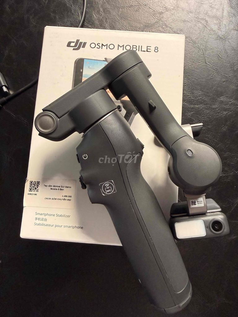 Tay cầm chống rung DJI Osmo Mobile 8 Đen Như mới. Mua bán Phụ kiện (Màn hình, Chuột...) tại Thị xã Hương Trà Thừa Thiên Huế được đăng bởi vũ văn thạnh  hình 1
