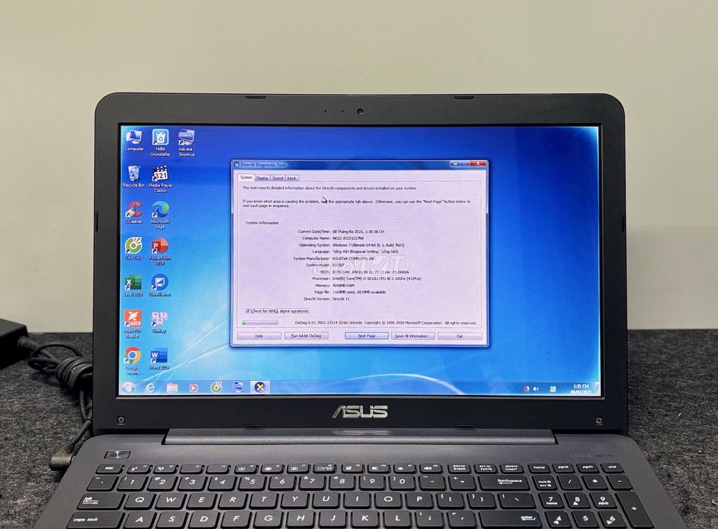 Asus X555LF i3-5010U, 4GB, HDD 120GB, vỏ đẹp. Mua bán Laptop tại Quận 4 Tp Hồ Chí Minh được đăng bởi Lê Ẩn hình 4