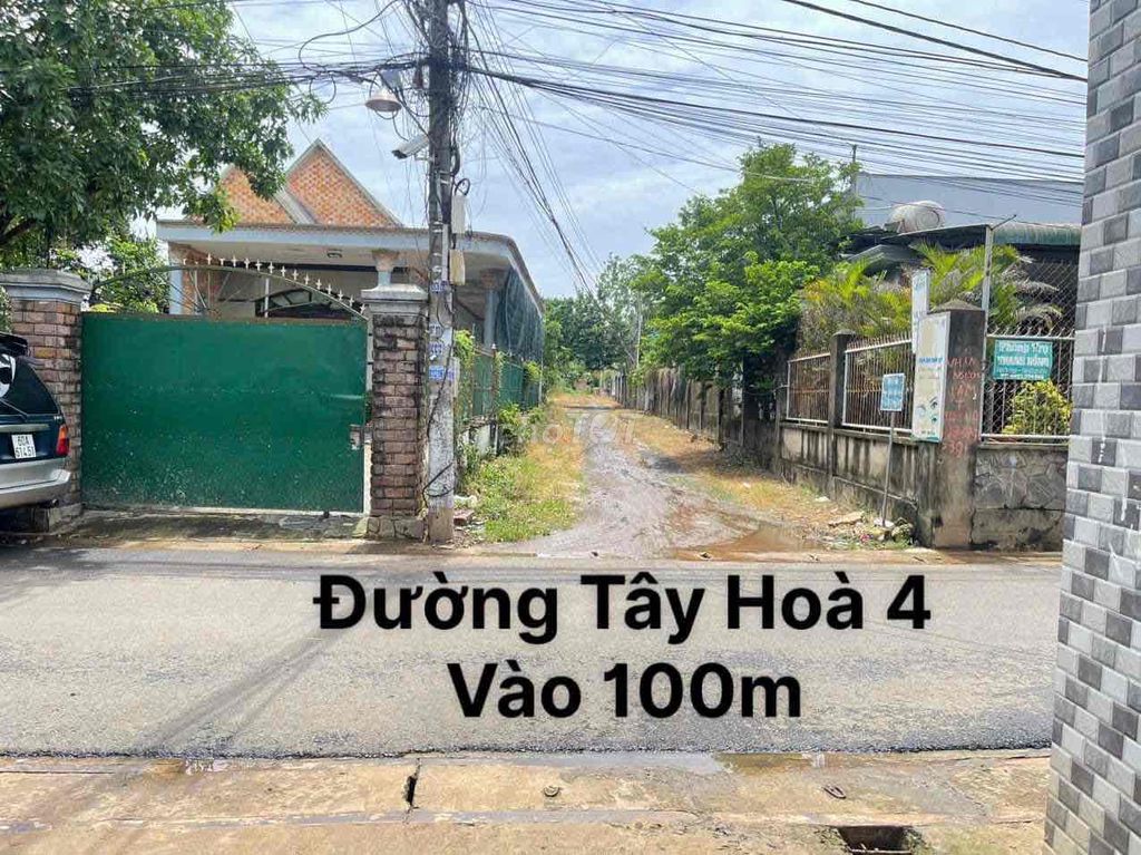 Bán đất sổ riêng 650tr cách quốc lộ 1A 300m Tây Hoà Trảng Bom