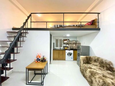 Thang Máy - Hầm Xe - Duplex 38m2 - Full Nội Thất - NKKN Quận 3