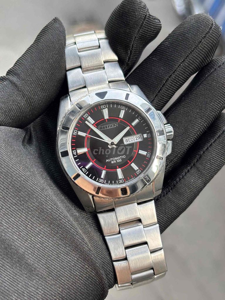 Đồng hồ Citizen Nam 43mm Bạc Đen. Mua bán Đồng hồ tại Huyện Thanh Sơn Phú Thọ được đăng bởi Đinh Quốc An hình 1