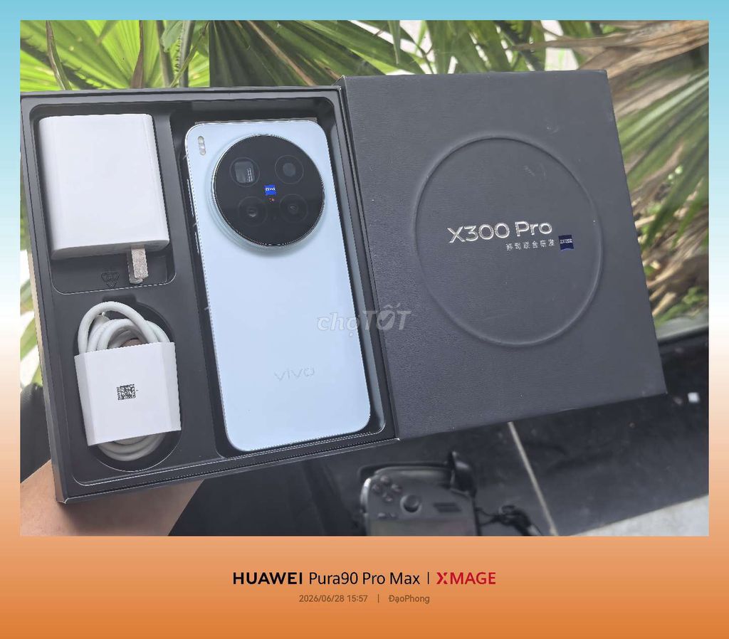 Vivo X300 Pro 12GB/256GB Bạc 100%. Mua bán Điện thoại tại Huyện Củ Chi Tp Hồ Chí Minh được đăng bởi Đạo Phong hình 1