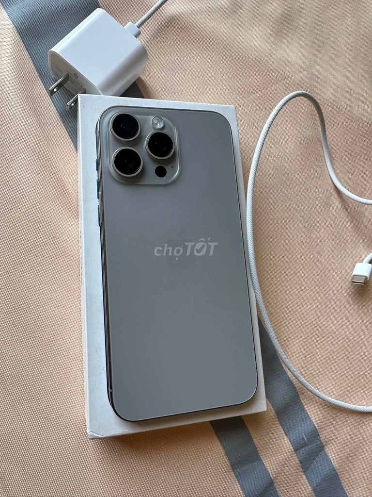 Apple iPhone 15 Pro Max 512GB Titan. Mua bán Điện thoại tại Quận 5 Tp Hồ Chí Minh được đăng bởi Hội Đồ Điện Tử hình 1