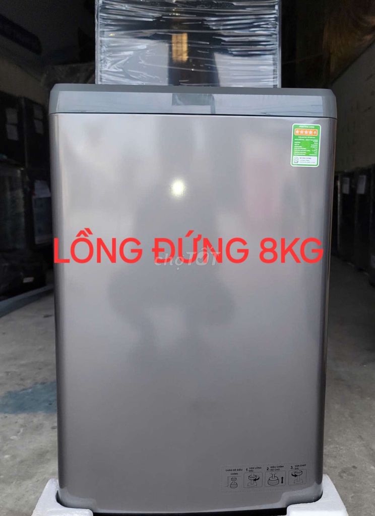 Máy giặt lồng đứng 8kg newseal bh 1/2027