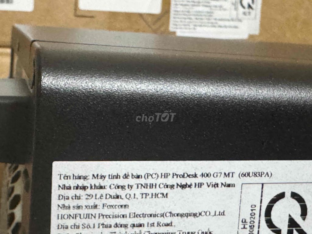 PC Hp Pro 400 MT G7: i3/8G/256G: chính hãng, 100%