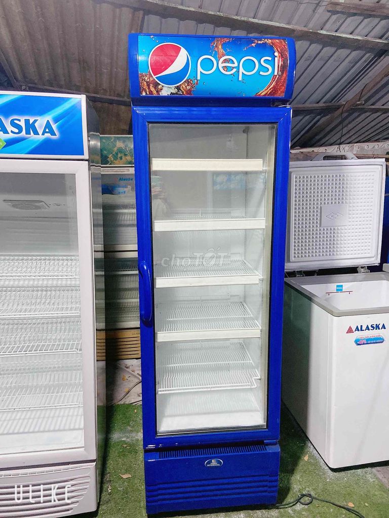 Tủ mát Pepsi 400L mới 85%