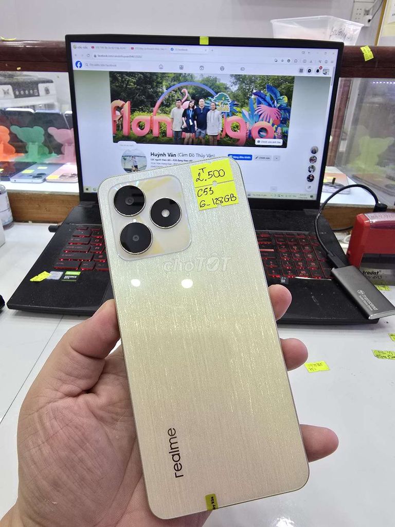 Realme C53 128GB Đã Sử Dụng. Mua bán Điện thoại tại Thành phố Long Xuyên An Giang được đăng bởi Facebook Cầm Đồ Thúy Vân hình 1