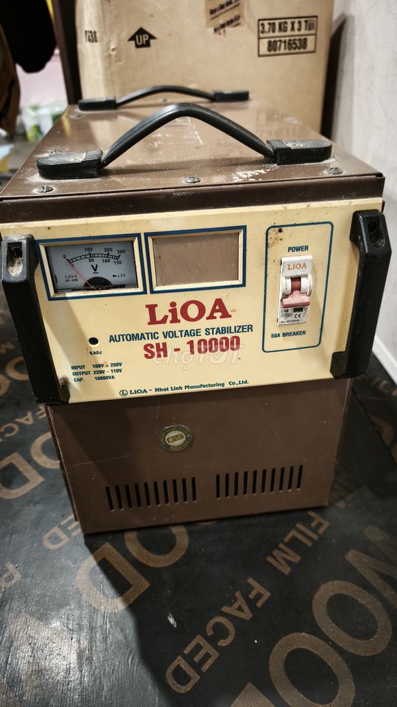 Ổn áp Lioa SH-10000 10kVA Nâu. Mua bán Đồ chuyên dụng, Giống nuôi trồng tại Quận Liên Chiểu Đà Nẵng được đăng bởi LÊ HỮU ĐÔNG hình 1