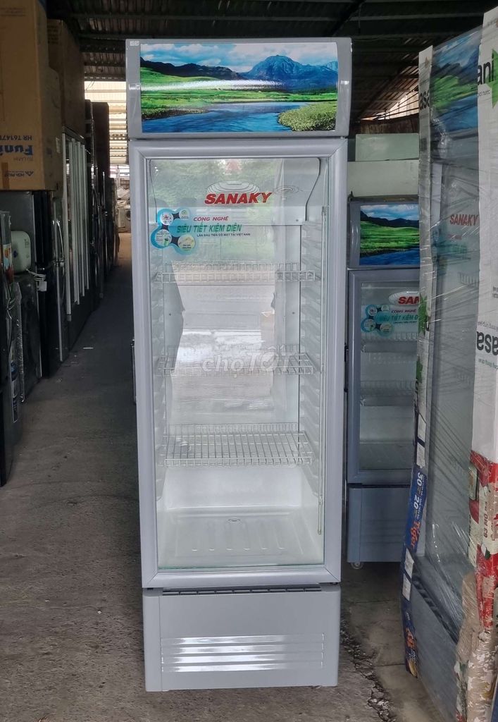 Thanh lý tủ mát Sanaky 250L chạy tốt, có BH